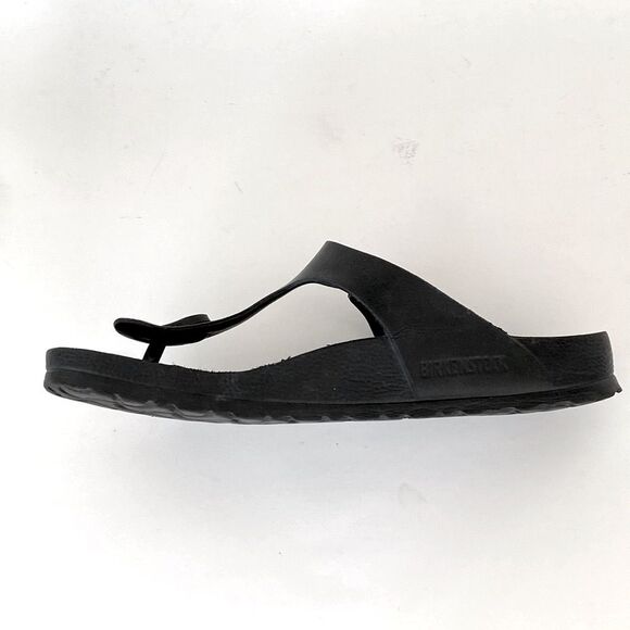 Birkenstock Black Slide Beach Sandals Lightweight Waterproof Sz 8-8.5 Beach Pool - Picture 8 of 16